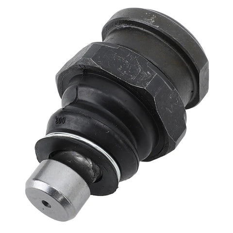 Heavy Duty Ball Joint Assembly Replacement For XP Enhanced Suspension Set With Tough As Nails Durability No Sweat Install And Straight Swap Fitment For Rock Solid Steering Response close-up view of black and metal ball joint assembly