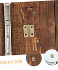 40 Pcs Mini Iron Hinge Set With Screws For Jewelry Boxes And Tiny Chests 270 Degree Rotation Small Wooden Box Hinges