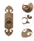 Antique Brass Cabinet Pull Handles 2 Pack With Screws For Cabinets And Wardrobes, 12 Centimeter Length Thickened Copper Vintage Hardware