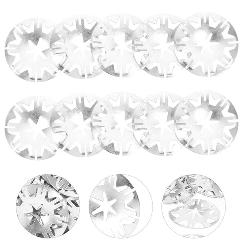 Beefy Internal Tooth Lock Washers and Heat Shield Clips Kit for Cars and Machinery Heavy Duty Iron with insulation detail view
