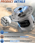 Limited Slip Differential Locker For GM 8.5 And 8.6 Inch Axles With 30 Spline 2.73 And Up Gear Ratio Fits Chevy Avalanche And Silverado Posi Unit Premium Install Kit Included, showing product details and quality materials.