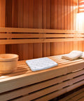 Bath Seat Foam Cushion For Transfer Benches And Shower Chairs, Waterproof Slip Resistant Pad on wooden sauna bench