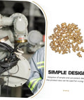 All In One Brass Grease Fittings And Nozzles Kit With Straight And Angled Options For Bearings And Mechanical Equipment Lubrication