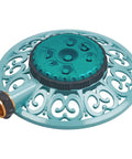 Sprout Metal 8 Pattern Sprinkler With Quick Connect Adapter Amazon Bundle in Gooseberry Green, tipping-resistant base