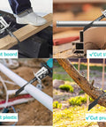 Beast Cordless Reciprocating Saw Brushless Power Tool With Variable 0 To 3000 RPM Quick Blade Change Includes 4 Blades Cutting