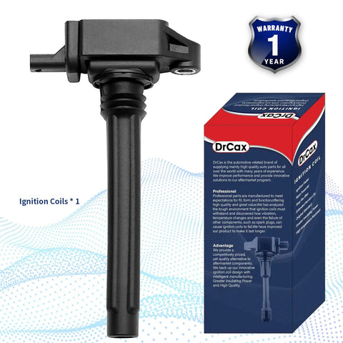 OEM Ignition Coil UF648 0221504032 C1791 with packaging and warranty badge for 2011-2016 V6 engines