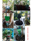 Set It And Forget It Plant Irrigation Timers For Auto Watering In Your Garden Home Dorm Greenhouse 10 Pack Convenient Timed Watering System Keeps Plants Hydrated While Youre Away, plastic drip timers in potted plants