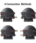 Fuel Filter Water Separator Direct Fit Replacement For Marine Outboard Mercury With Four Connection Methods Shown