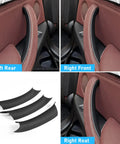 Door Handle Cover Set For BMW X5 F15 2014 2018 And BMW X6 F16 2015 2018 3 Piece Left And Right Pull Handle Covers In Black installation view