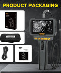 Articulating Video Borescope Endoscope with 210 Degree Bidirectional Camera Head 6.25mm Ultra Thin Probe packaging display