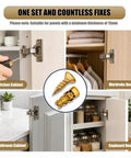 Hinge Repair Kit With 6x14mm Screws And Expansion Anchors For Stripped Screw Holes used on kitchen, wardrobe, bathroom cabinets