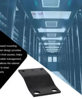 1U Rack Adapter Bracket Converts 23 Inch Rack To 19 Inch Mounting For Servers And Network Gear, recessed depth extender view