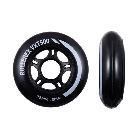 Inline Skate Wheels 76mm 24mm Thick 4 Pack For Indoor And Outdoor Skating, Durable Replacement Roller Blade Wheels