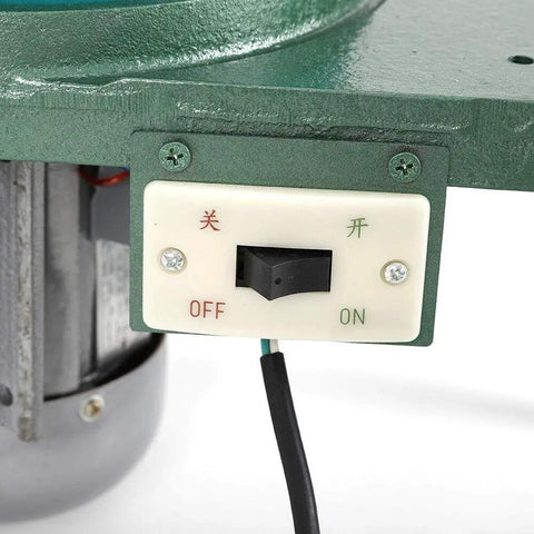On-off switch of Gem Faceting Machine For Jewelry Making 110V Rock Bench Polisher And Grinding Lathe Tool Pro Grade Compact 6 Inch Polishing Disc