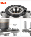 Detail view of Rear Wheel Bearing And Hub Assembly For AWD And 4WD Vehicles Compatible With Jeep Compass Patriot 2007 2017 512333
