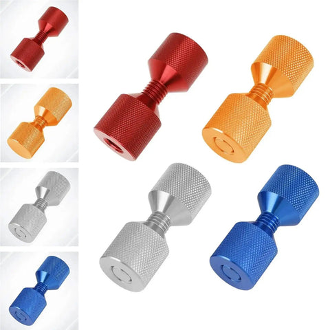 Premium 3 Pair Aluminum Alloy 2 Hole Flange Alignment Pins For Big Machinery Ship Boat Car Heavy Duty Replacement Tool Precision Fit in assorted colors.