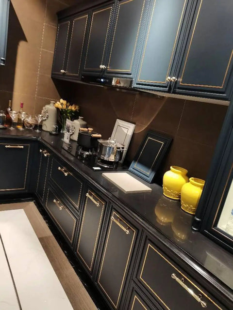 Heavy Lifter Crystal Cabinet Handles Set Of Two Dang Sturdy Zinc Alloy Gold Drawer Pulls And Knobs Wardrobe Furniture Hardware Sweet Shine Modern Home Upgrades Clean Vibe on stylish black cabinets.