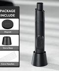 Retractable WDT Tool For Espresso Distribution And Stirring Magnetic Coffee Distributor with stand and accessory display