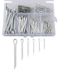 Six Size 304 Stainless Steel Cotter Pins Kit With Hairpin Spring Retaining Pins For Automotive And Machinery Repair, Durable All Purpose Locating Pins In Handy Storage Case