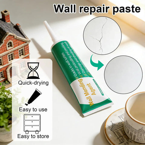 Wall mending agent tube for All In One Drywall Repair Kit For Holes And Cracks With Mending Agent Scraper Sandpaper And Nozzle Extender