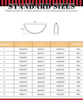 Size chart for Half Moon Woodruff Key Set 205 Pcs Carbon Steel Assortment Kit with 12 Sizes for mechanical fasteners and crankshafts.