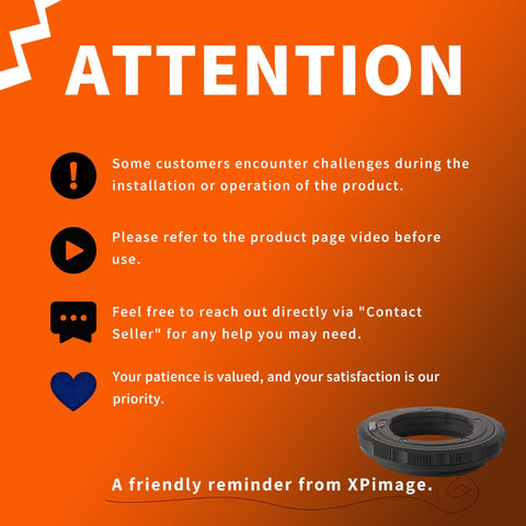 Customer support info for 0.71x Focal Reducer Speed Booster Lens Mount Adapter From Pentax 645 To Leica Or Panasonic L Mount Cameras.
