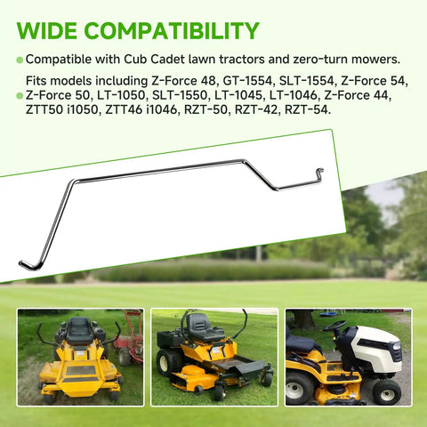 Choke Linkage Rod Replacement For Cub Cadet Lawn Tractors And Zero Turn Mowers Beefy DIY Friendly Upgrade For Z Force RZT LT Series Fits Various Models Easy Install Durable Performance metal choke rod for Cub Cadet mowers