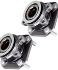 Two-piece set of Beefed Up Front Wheel Hub And Bearing Assembly For Nissan Sentra 2007 To 2012 With ABS Tone Ring Sensor 4 Lugs