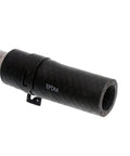 Close-up of Direct Replacement HVAC Heater Hose Assembly for Ford Models with durable EPDM material, metal connector.