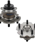 Pair Wheel Hub And Bearing Assembly 512372 Replacement For Lexus HS250H 2010 Through 2012 NX200T 2015 Through 2016 5 Lug With ABS
