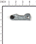 Brand New Genuine Oem 70391 Brake Lever Arm Kit For Lawn Tractor Steering Control Heavy Duty Steel Build shown on ruler for size.