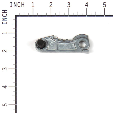 Brand New Genuine Oem 70391 Brake Lever Arm Kit For Lawn Tractor Steering Control Heavy Duty Steel Build shown on ruler for size.