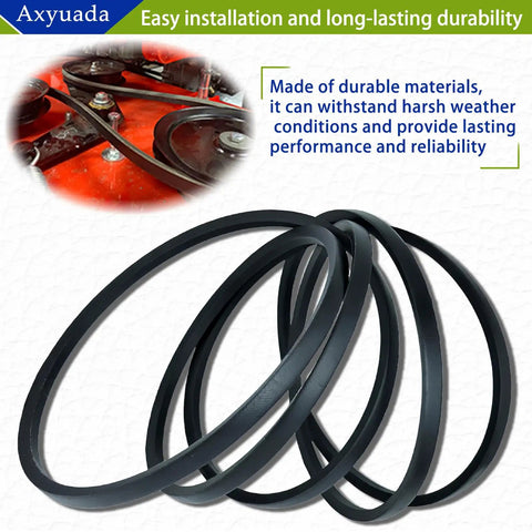 Beefy Deck Belt For 48 Inch Riding Mowers Replacement One Half Inch By 141 Inch Fits John Deere D Series E Series S Series LA Series X Series Z Series And More Ships Fast