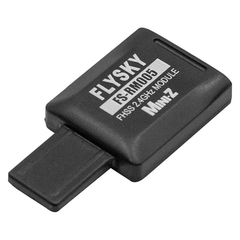 Flysky FS RM005 FHSS 2.4GHz Module For NB4 Plus And NB4 Pro Plus Transmitters, Plug And Play Upgrade For Mini-Z RWD AWD 4X4 FWD RC Cars