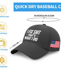Women Dope Quick Dry Golf Hat For Outdoors With Adjustable Strap Bright Color Baseball Cap For Camping And Everyday Adventures Breathable Sweat Wicking Sun Shield Cap with American flag patch and slogan