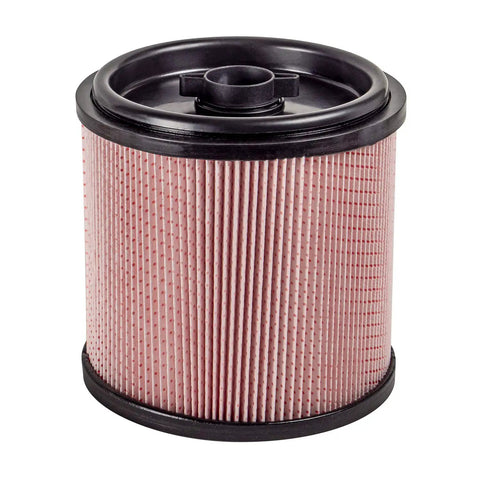 Fine Dust Cartridge Filter And Retainer For Vacuum Cleaners Fits Most Five To Twenty Gallon Units Captures Cold Ashes Cement Dust And Drywall Debris