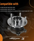 512500 Rear Wheel Bearing Hub Assembly For Ford Escape AWD 2013 2019 And Lincoln MKC AWD 2015 2016 5 Lug With Rear Left And Right Hubs ABS Included