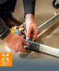 Adjusting the Adjustable Universal Mobile Base For Heavy Tools And Equipment Up To 400 Lbs for table saws and drills, close-up