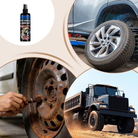 Rust Remover Spray For Metal Tools And Auto Parts Deep Penetration Rust Elimination Lubrication And Protective Coating Heavy Duty Multi Purpose Cleaner For Auto Repair Home Maintenance Industrial Equipment And Workshop Hardware Care, 100ml bottle