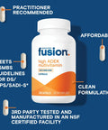 High ADEK Bariatric Multivitamin With Iron For Duodenal Switch Patients, No Fuss Easy To Swallow Capsule, 270 Caps, 3 Month Supply, ASMBS Approved Nutrition Support For Better Absorption And Daily Maintenance. White bottle of 270 capsules