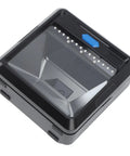 Hands Free Desktop Barcode Scanner For 1D 2D And QR Codes With IR Auto Sensing, USB Plug And Play, black housing detail