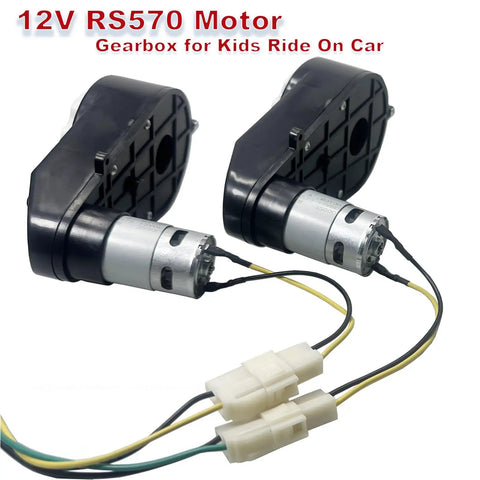 12V High Power Gearbox Motor Upgrade For Ride On Toys With 65W Output And 35000RPM Speed Replacement Parts