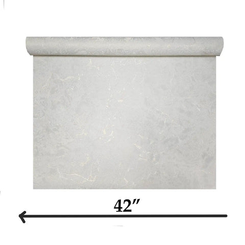 Ivory And Off White Rose Gold Cracked Faux Concrete Plaster Textured Wallpaper Rolls Chic Home Decor Peel And Stick Removable Wall Covering DIY Project, 42 inch design