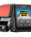 Front Car Dash Cam A119 V3 2K 2560X1440P Quad HD Plus 60fps with 5MP STARVIS Sensor, 140 Degree Wide Angle, GPS visible