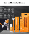 24mm Full Frame Sensor Cleaning Swab Kit With 10 Flexible Swabs And 20ml Sensor Cleaner For Nikon Sony Canon DSLR Cameras Pro Grade Safe Lint Free Cleaning packaging and contents