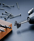 14 Piece Forstner Bit Set With Carbide Tips For Woodworking, Pro Grade Bits, drill with Forstner bit near wood.
