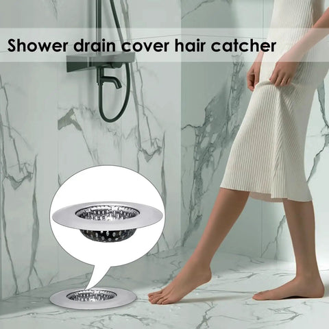 Super Heavy Duty 304 Stainless Steel Bathtub Drain Strainer That Actually Traps All The Hair Rust Resistant Shower And Sink Filter Basket Keeps Your Plumbing Trash Free And Flowing Smoothly Year Round