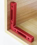 Aluminum Alloy 90 Degree Positioning Square Right Angle Clamp For Woodworking, 4.7 By 4.7 Inch Corner Tool in use