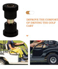 Rear Leaf Spring Bushing Kit For Golf Carts Lightweight Rubber And Metal Replacement Parts Superior Suspension For Club Car