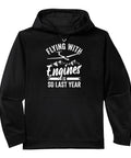 Black Soaring Sailplane Pilot Hoodie For Glider Enthusiasts Aviation Lover Sweatshirt With Performance Comfort Ideal Gift